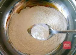 Illustration of how to make cornmeal cake 6 