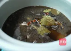 Illustration of how to make peanut stewed pig's feet 8