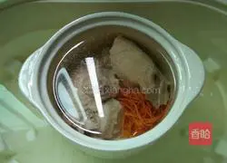 Cordyceps Flower Spare Ribs Illustration of how to make soup 5