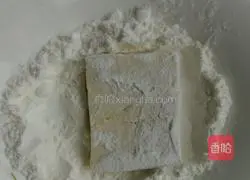 Illustration of how to make pan-fried tofu 4