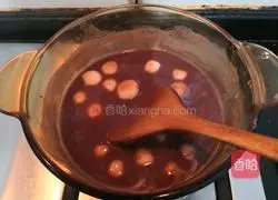 Red bean paste ball soup recipe 16