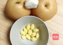 Ginkgo Lily Pear Juice Recipe Illustration 1