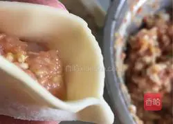 Illustration of how to make cabbage, pork and shrimp dumplings 9