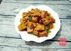 How to make braised tofu Illustration 10