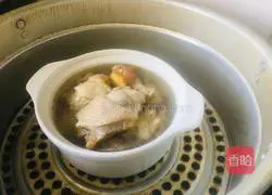 Illustration of how to make steamed native chicken 6