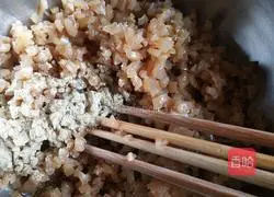 Illustration of how to make pork-skin buns (pork-skinned chives) 6