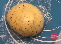 #afternoon tea#Black sesame bean paste toast recipe 4