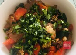 Illustration of how to make carrot and beef offal 7