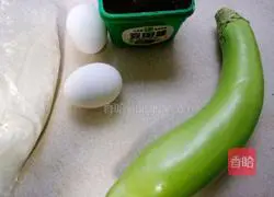 Illustration of how to make Sauce-flavored Eggplant Cake 1 