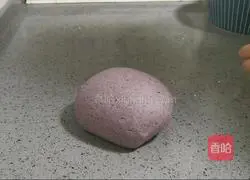 Black rice steamed buns Illustration of how to do it 16