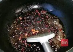 Illustration of making fried noodles 11