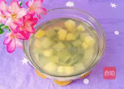 Winter Melon Peel and Apple Soup Recipe Illustration 8