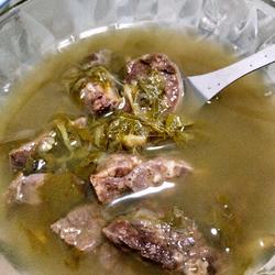 Houttuynia Cordata Braised Pork Lung Soup