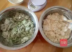 Illustration of how to make pea pod steamed buns 8