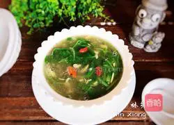  Illustration of how to make shrimp skin and radish soup 12