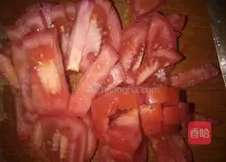 Illustration of how to make tomato, winter bamboo shoots, mushrooms and tofu soup 5