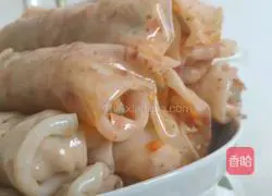 Illustration of how to make Xiaoxian noodles (same steps for cold noodles) 14