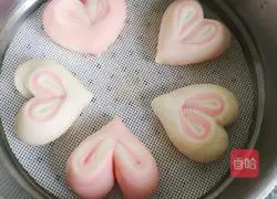 Illustration of how to make love steamed buns 13