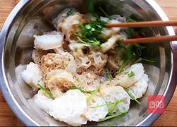 Illustration of how to make cold vegetarian sausage 15