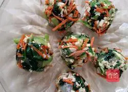 Illustration of how to make vegetable dumplings 7