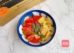 Illustration of how to make tomato soba noodles 16