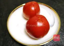 Illustration of how to make tomato, goose, egg and cucumber noodles 2