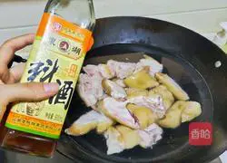 Illustration of braised pig trotters 1