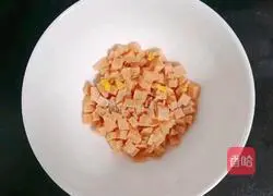 Ham and carrots Egg pancake recipe 2