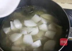 White radish stewed beef#light food and reduce fat#Recipe illustration 10