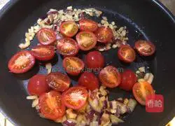 Illustration of how to make meat sauce pasta 10