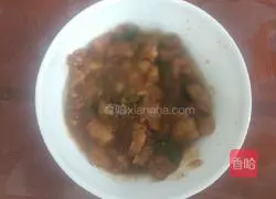 Illustration of making fried noodles 4