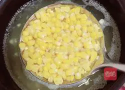 Illustration of how to make scallops and corn dumplings 4