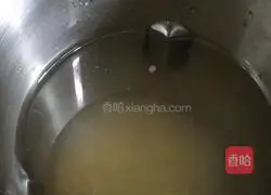 Rice barley Illustration of how to make rice and soy milk 4