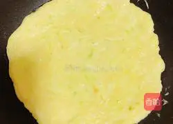 Illustration of how to make zucchini egg pancake 11