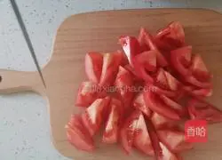 Illustration of Italian recipes for tomatoes and eggs 3