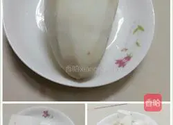 Illustration of how to make taro and purple sweet potato syrup 4