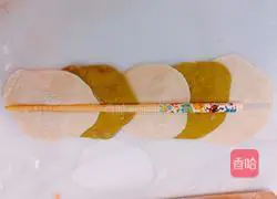 Illustration of how to make Matcha Rose Buns 8