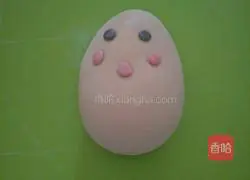 Illustration of how to steam cute chestnut buns 5