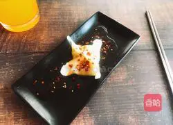 Illustration of how to make square steamed dumplings 6