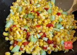 Illustration of how to make pine nuts and corn 13