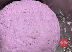 Illustration of how to make purple sweet potato and rose steamed buns 12