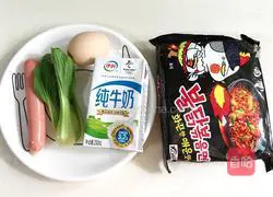 Milk turkey noodles recipe 1