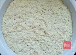 Illustration of how to make millet milk-flavored hair cake 7