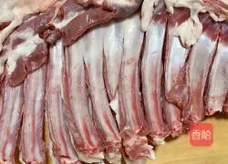 Illustration of grilled lamb chops 1