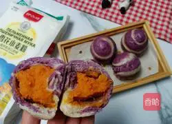 Purple potato whirlwind sweet potato buns recipe 15