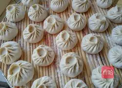 Illustration of how to make steamed buns 2