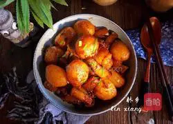 Illustration of how to cook pork belly and small potatoes 19