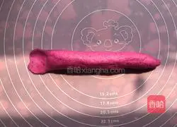 Illustration of how to make dragon fruit alkaline bagels 4