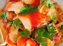 Illustration of home-cooked cold noodles 9