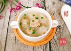 Illustration of how to make shredded radish meatball soup 11